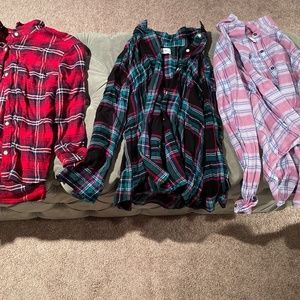 3 for $10 flannels!